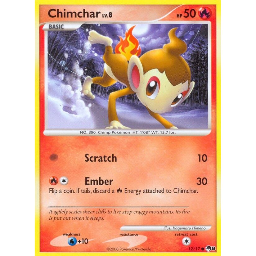 Image for Chimchar (012/017) (POP) - Pokemon