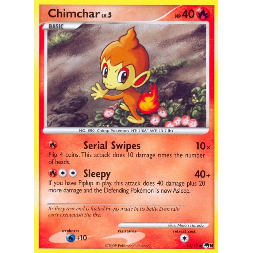 Image for Chimchar (013/017) (POP) - Pokemon