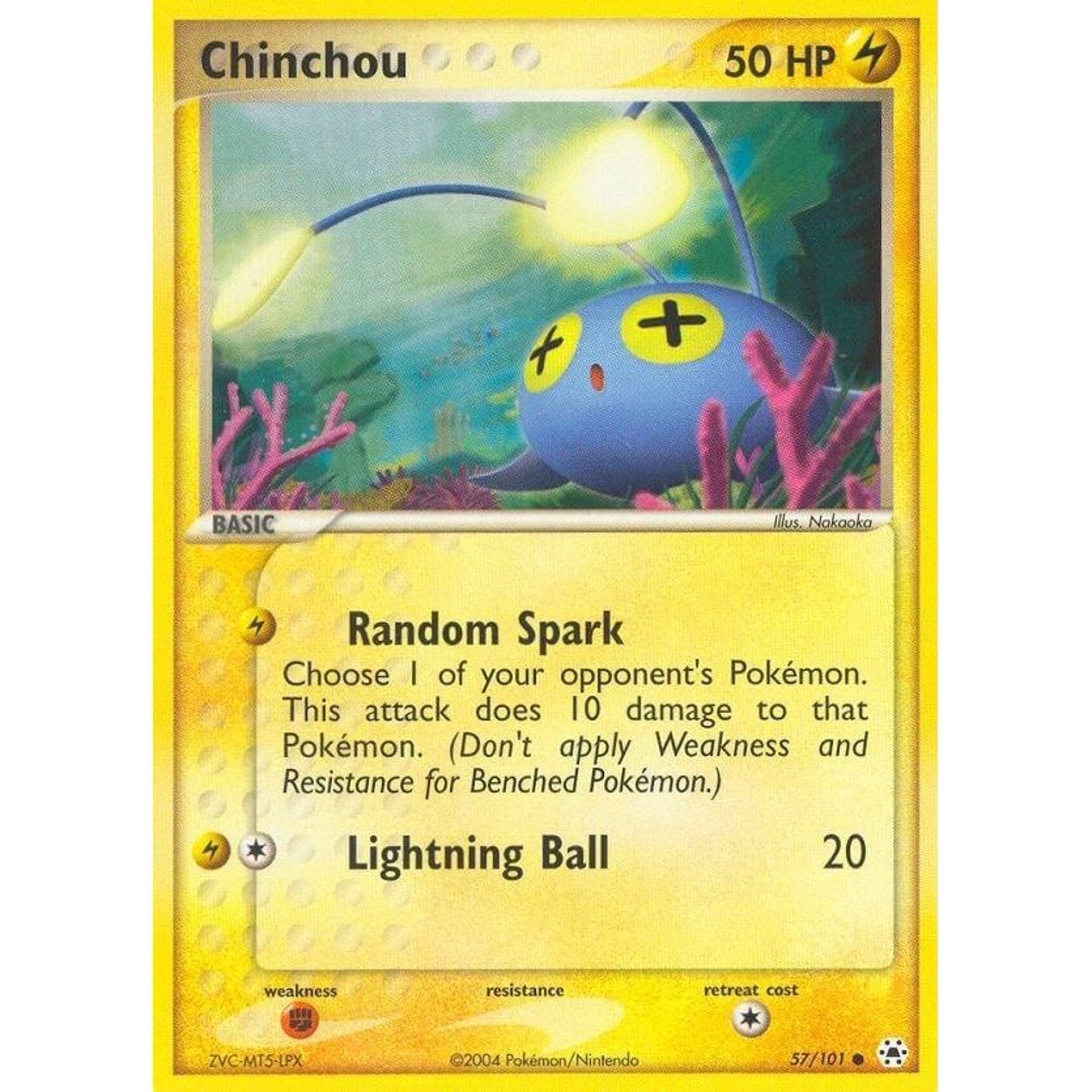 Image for Chinchou (57/101) (HL) - Pokemon