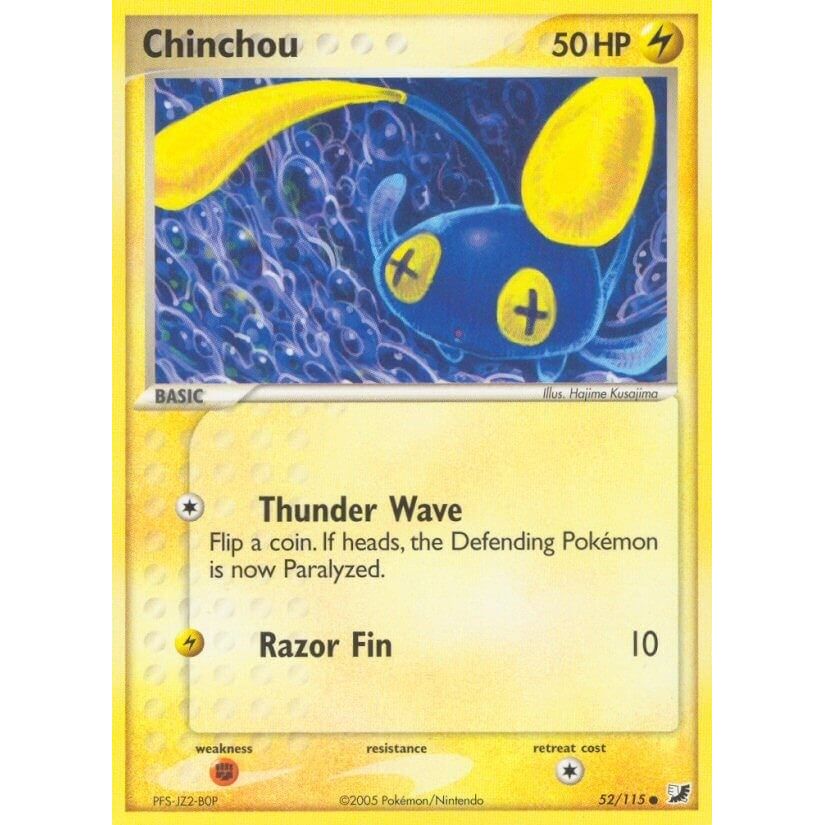 Image for Chinchou (52/115) (UF) - Pokemon