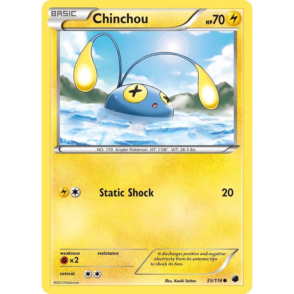 Image for Chinchou (35/116) (PLF) - Pokemon