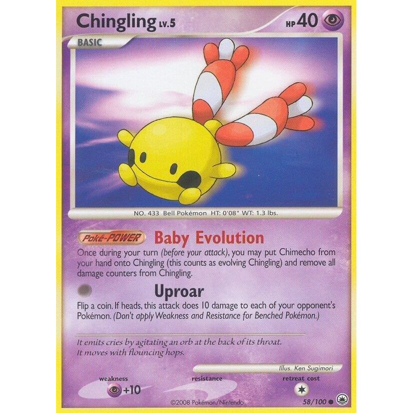 Image for Chingling (58/100) (MD) - Pokemon
