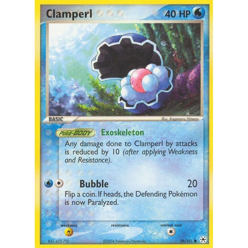 Image for Clamperl (58/101) (HL) - Pokemon