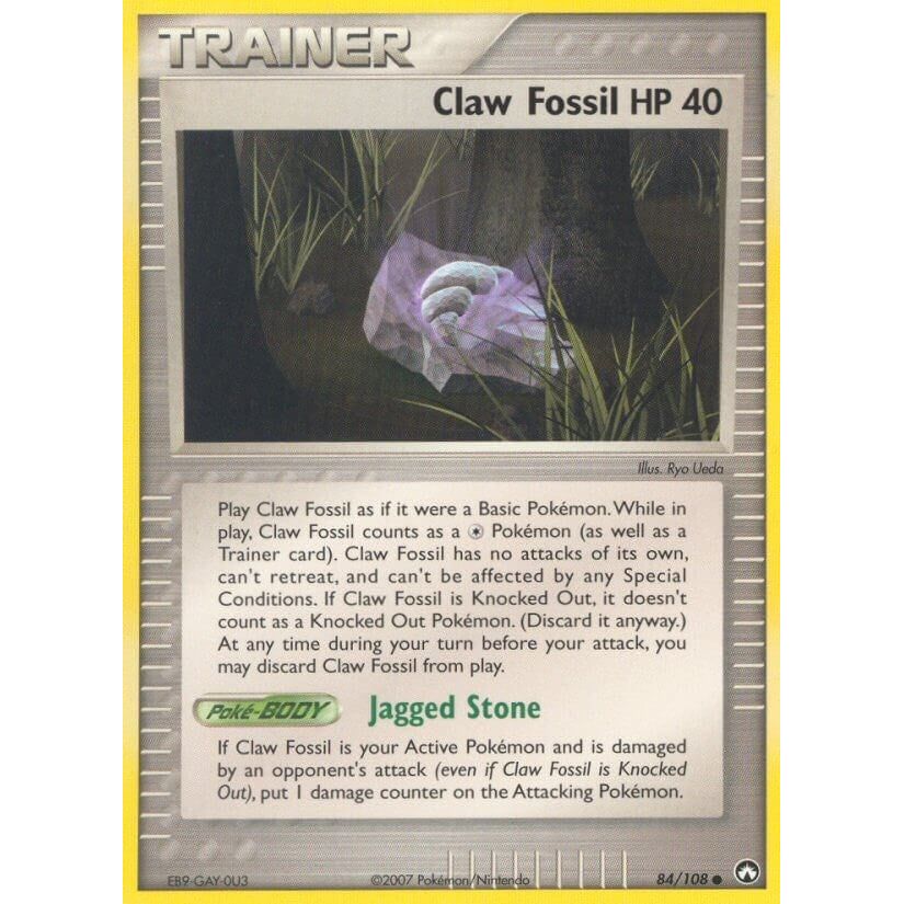 Image for Claw Fossil (84/108) (PK) - Pokemon