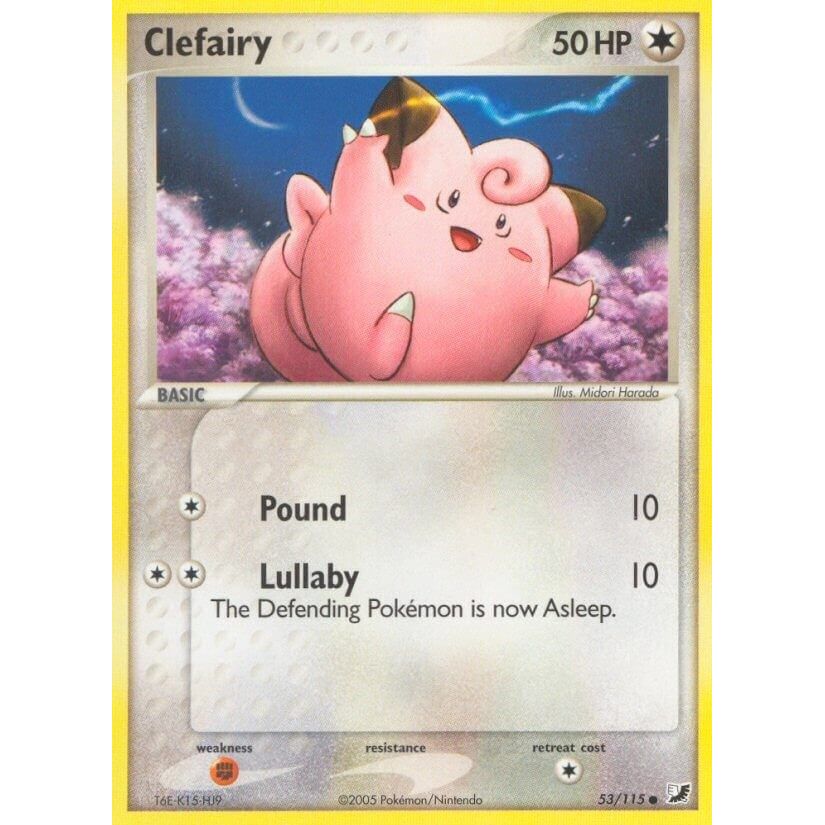 Image for Clefairy (53/115) (UF) - Pokemon