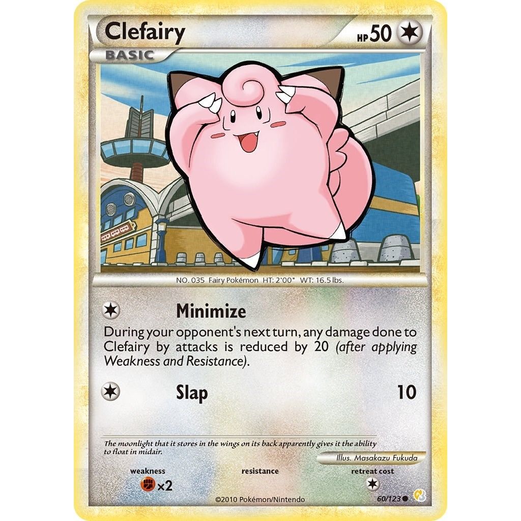 Image for Clefairy (60/123) (HS) - Pokemon