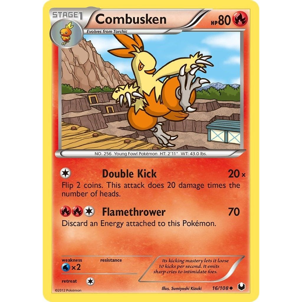 Image for Combusken (16/108) (DEX) - Pokemon