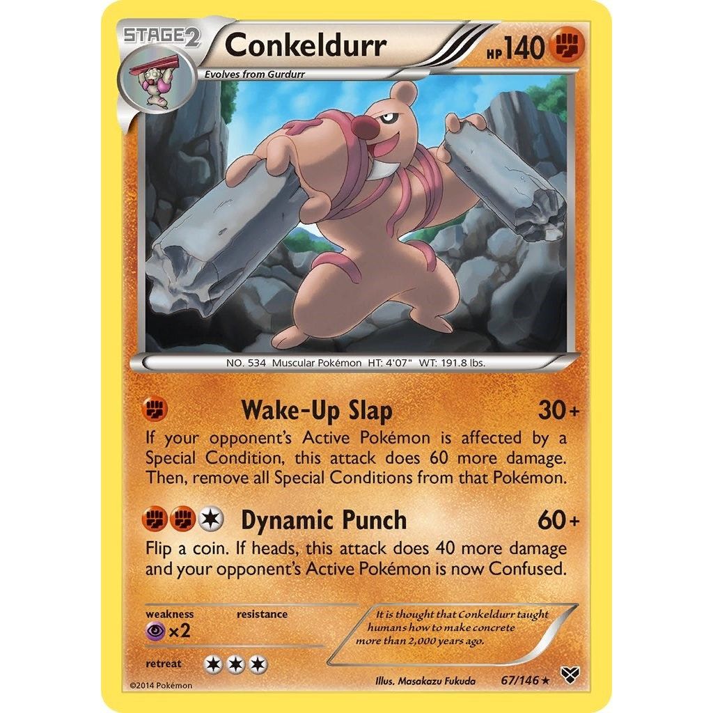 Image for Conkeldurr (67/146) (XY) - Pokemon