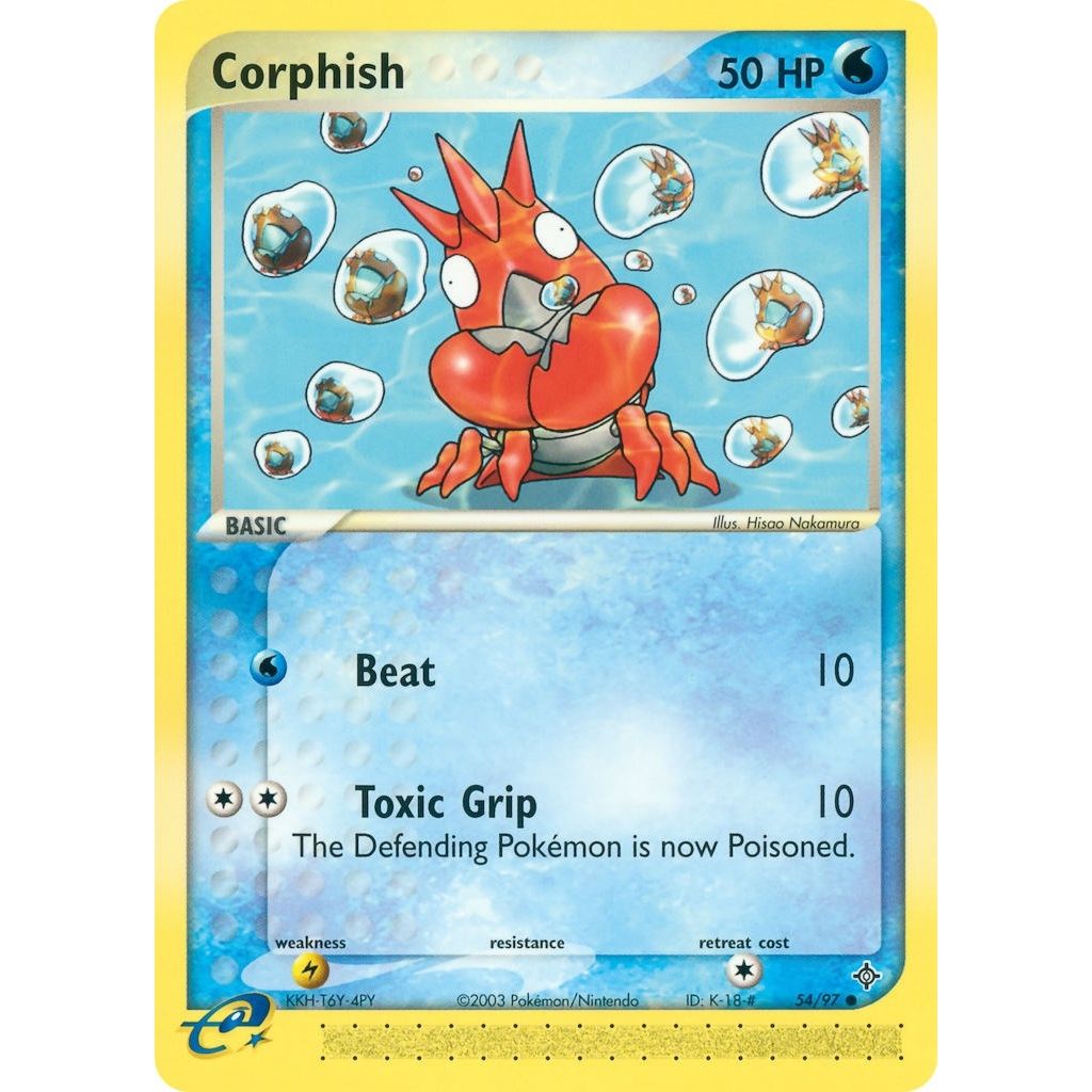 Image for Corphish (54/97) (DR) - Pokemon