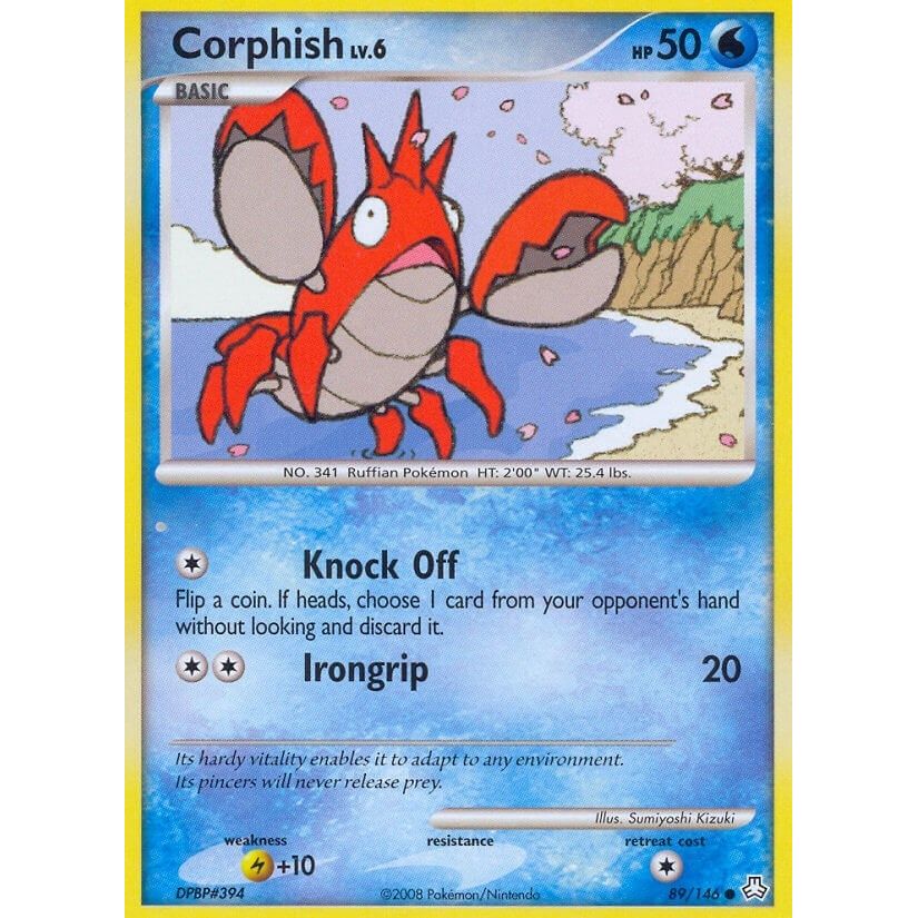 Image for Corphish (89/146) (LA) - Pokemon