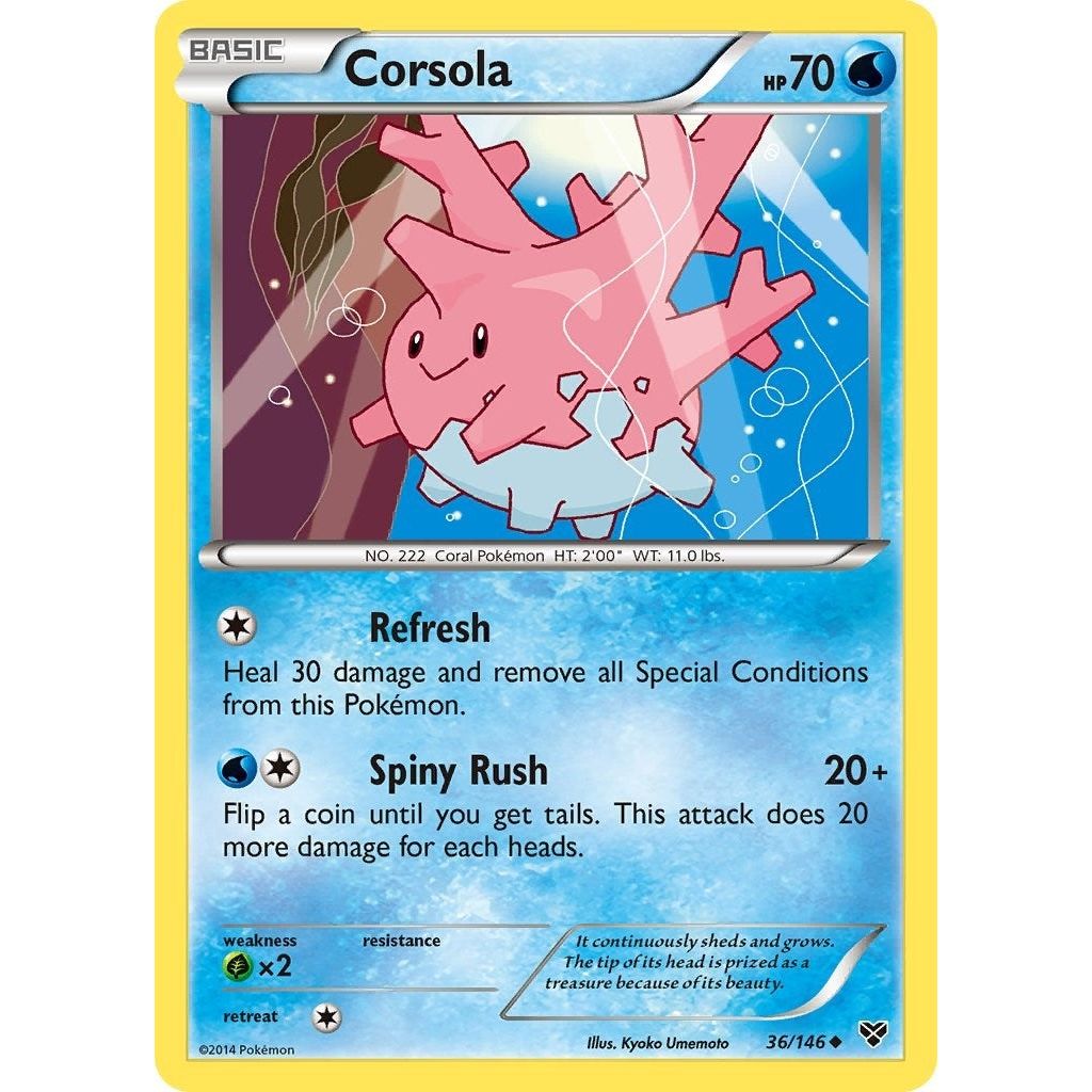 Image for Corsola (36/146) (XY) - Pokemon