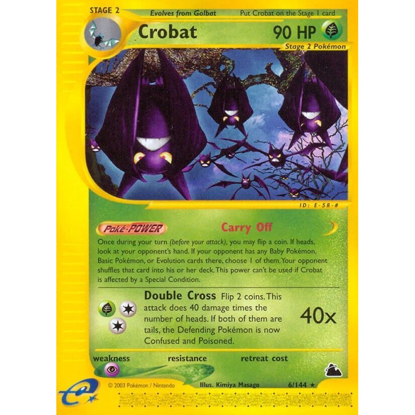 Image for Crobat (6) (006/144) (SK) - Pokemon