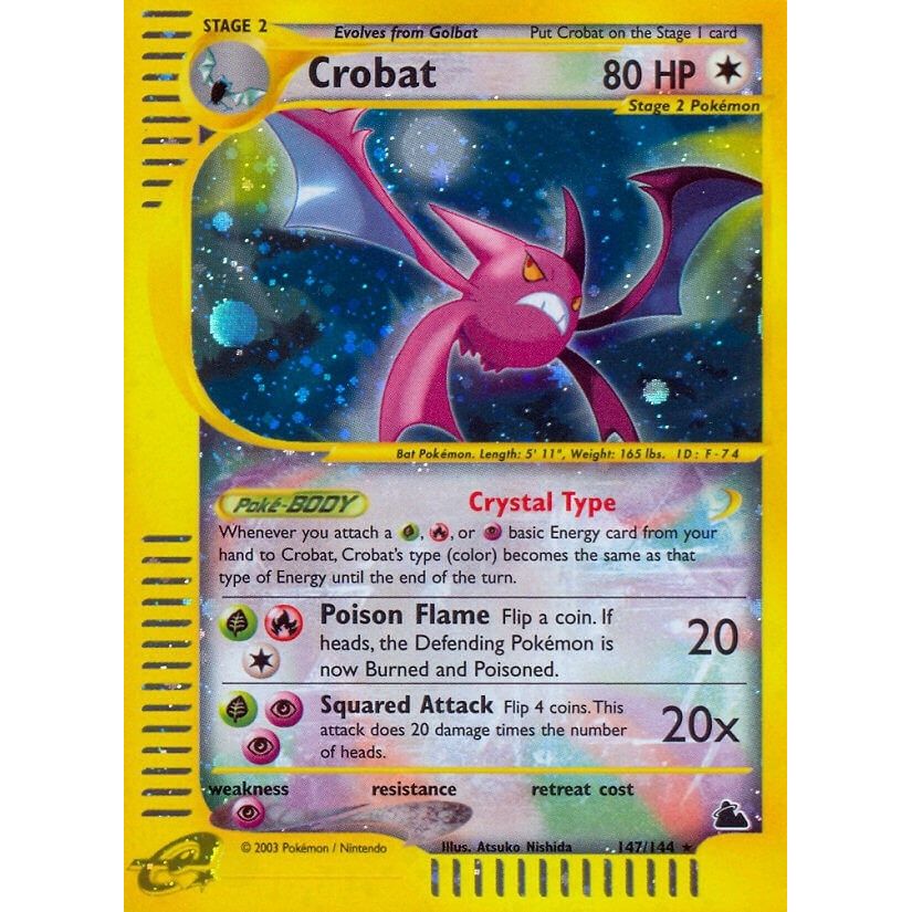 Image for Crobat (147) (147/144) (SK) - Pokemon