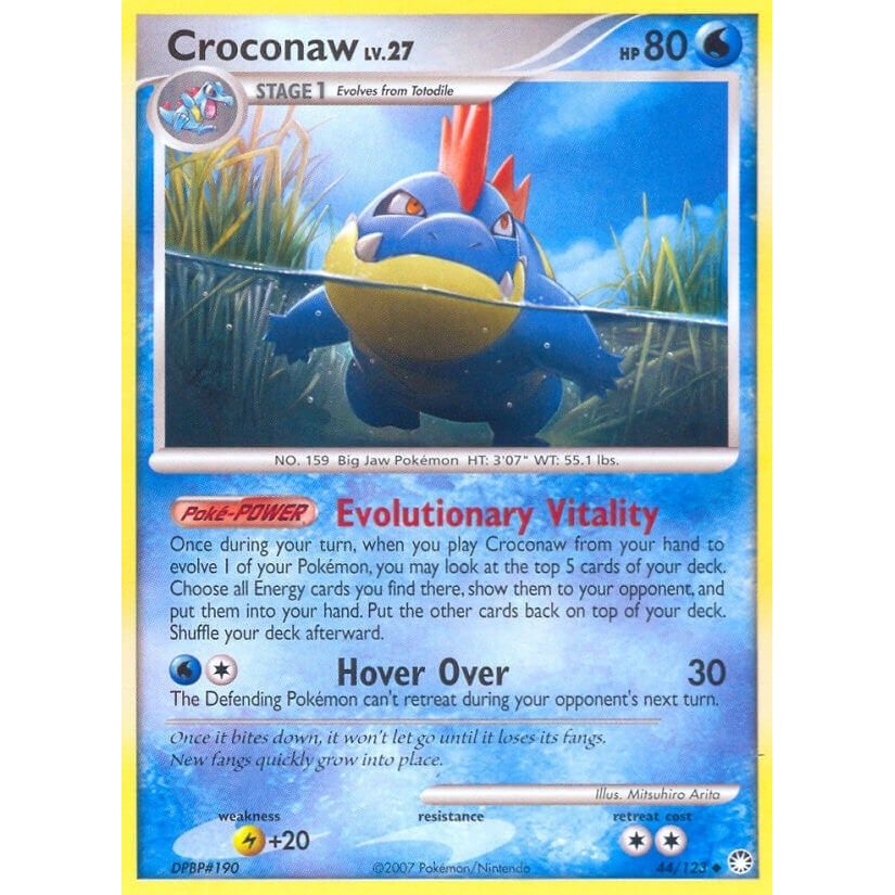 Image for Croconaw (44/123) (MT) - Pokemon
