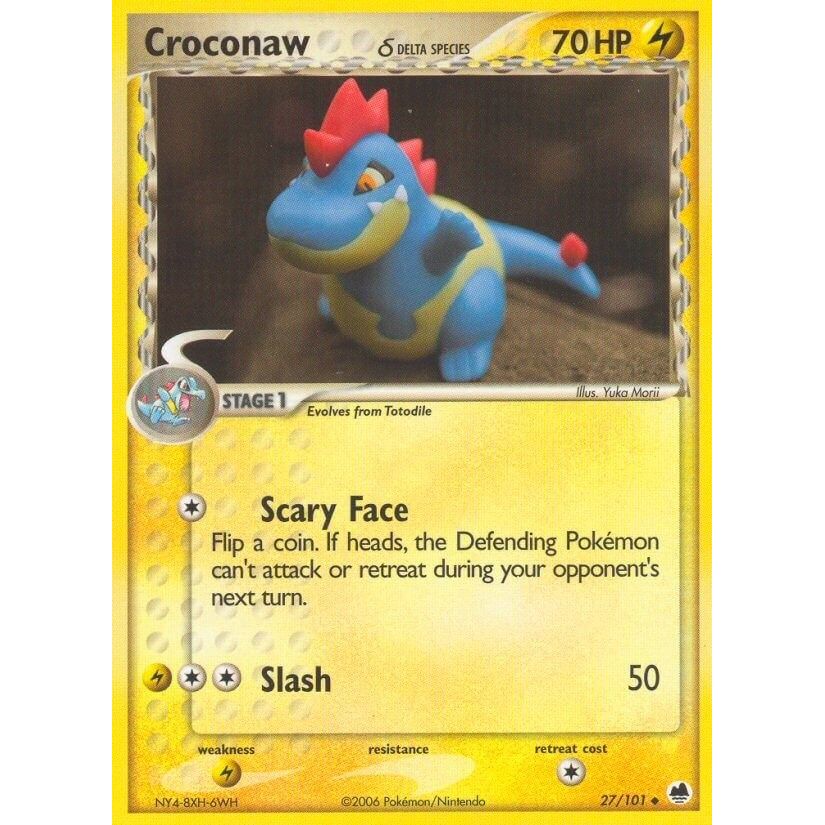 Image for Croconaw (Delta Species) (27/101) (DF) - Pokemon