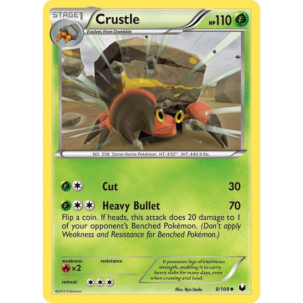 Image for Crustle (8/108) (DEX) - Pokemon