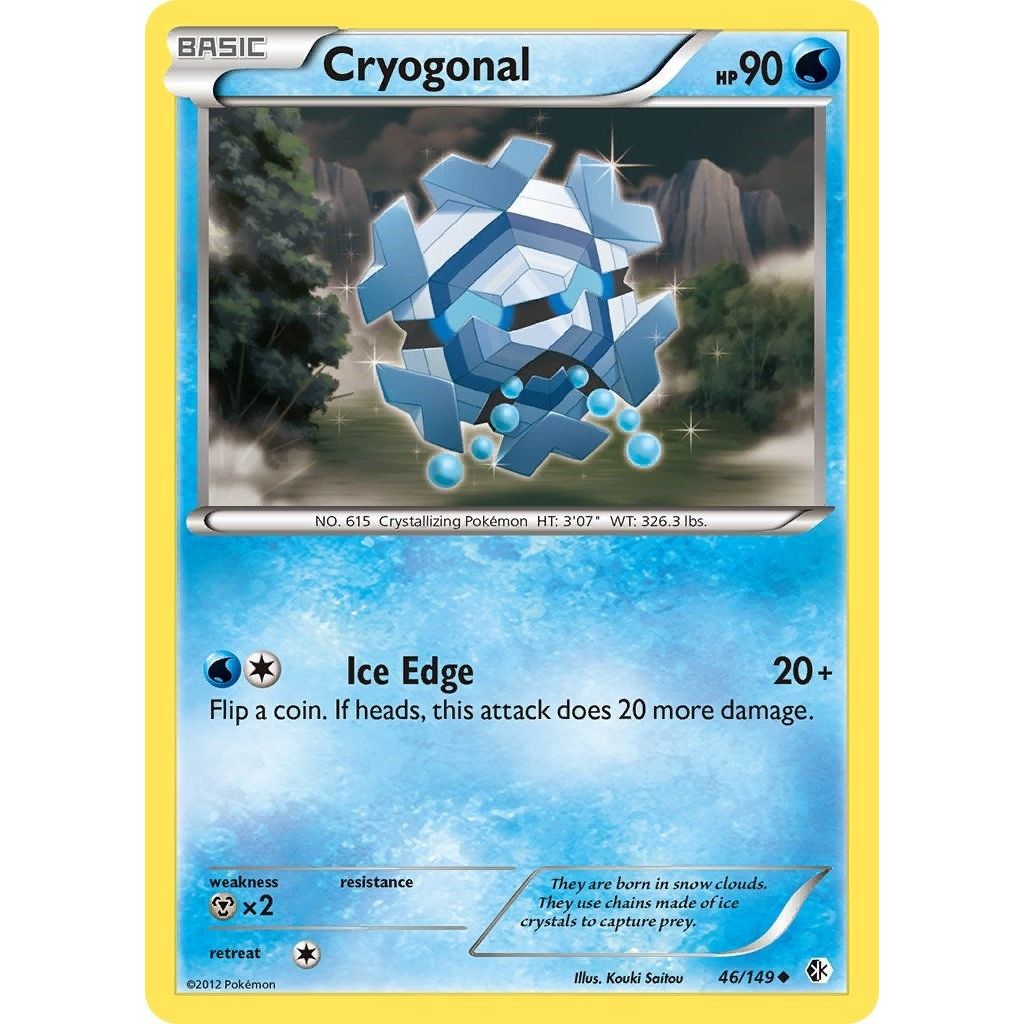 Image for Cryogonal (46/149) (BCR) - Pokemon