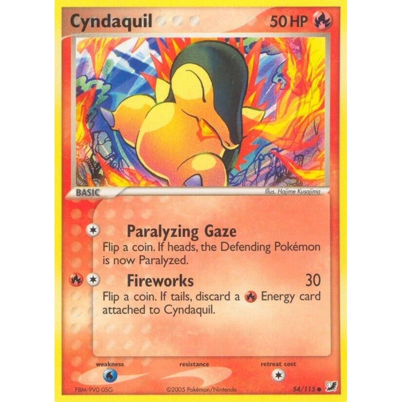 Image for Cyndaquil (54/115) (UF) - Pokemon