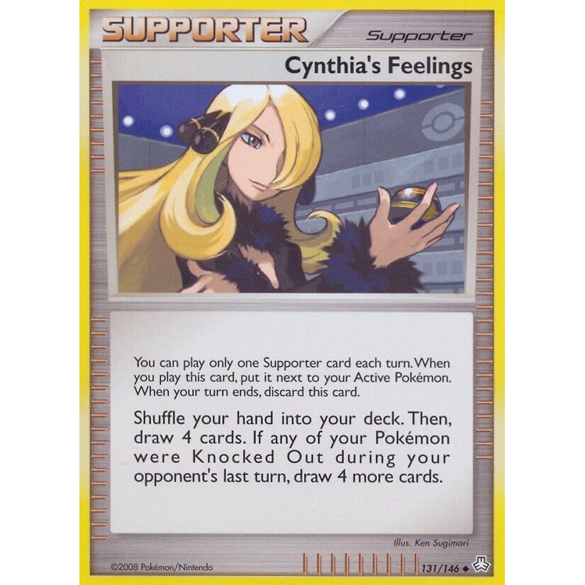 Image for Cynthia's Feelings (131/146) (LA) - Pokemon