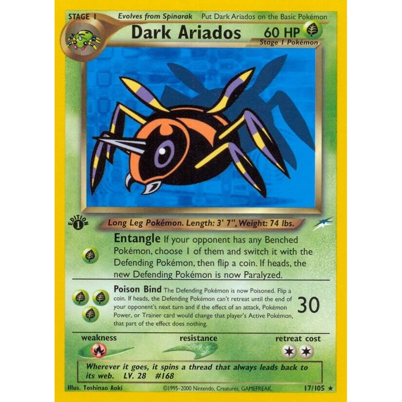 Image for Dark Ariados (017/105) (N4) - Pokemon