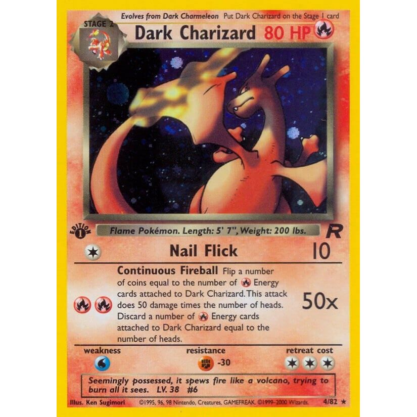 Image for Dark Charizard (4) (04/82) (TR) - Pokemon