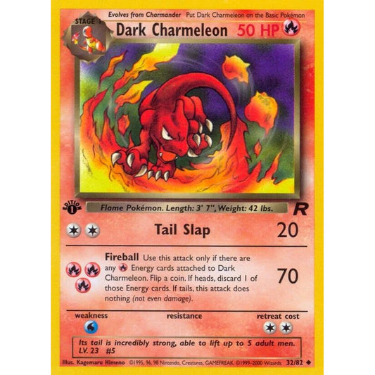 Image for Dark Charmeleon (32/82) (TR) - Pokemon