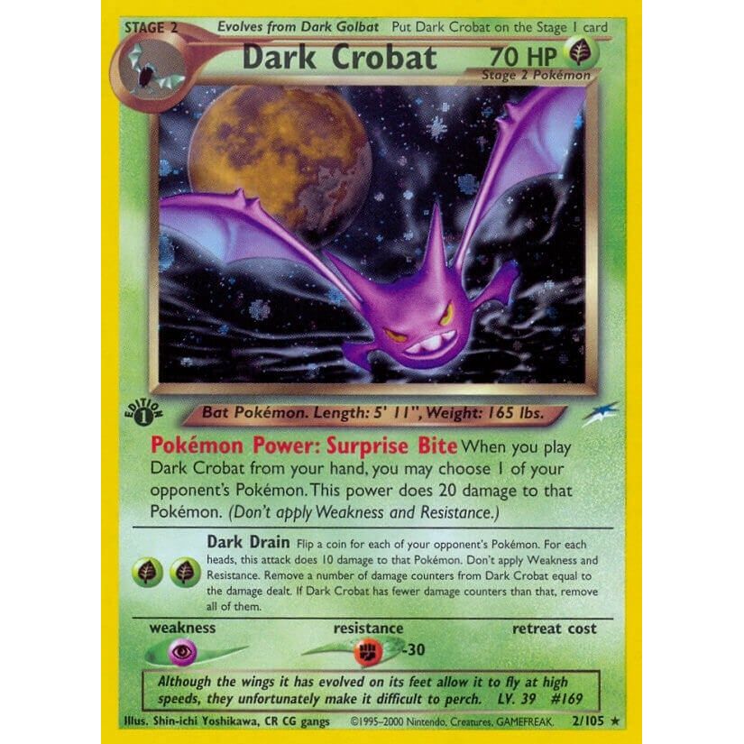 Image for Dark Crobat (002/105) (N4) - Pokemon