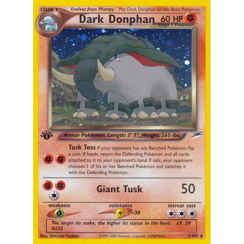 Image for Dark Donphan (003/105) (N4) - Pokemon