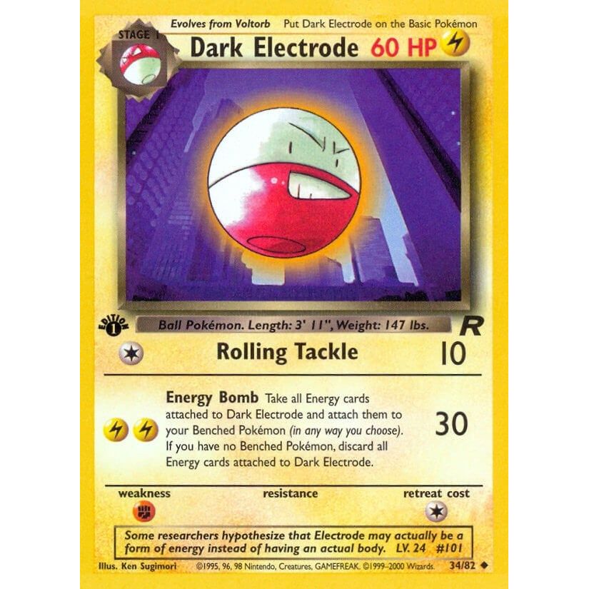 Image for Dark Electrode (34/82) (TR) - Pokemon