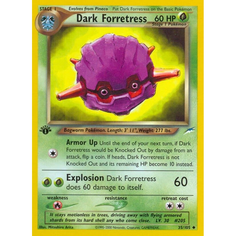 Image for Dark Forretress (035/105) (N4) - Pokemon