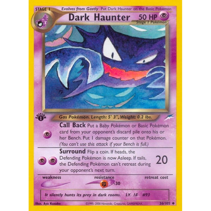 Image for Dark Haunter (036/105) (N4) - Pokemon