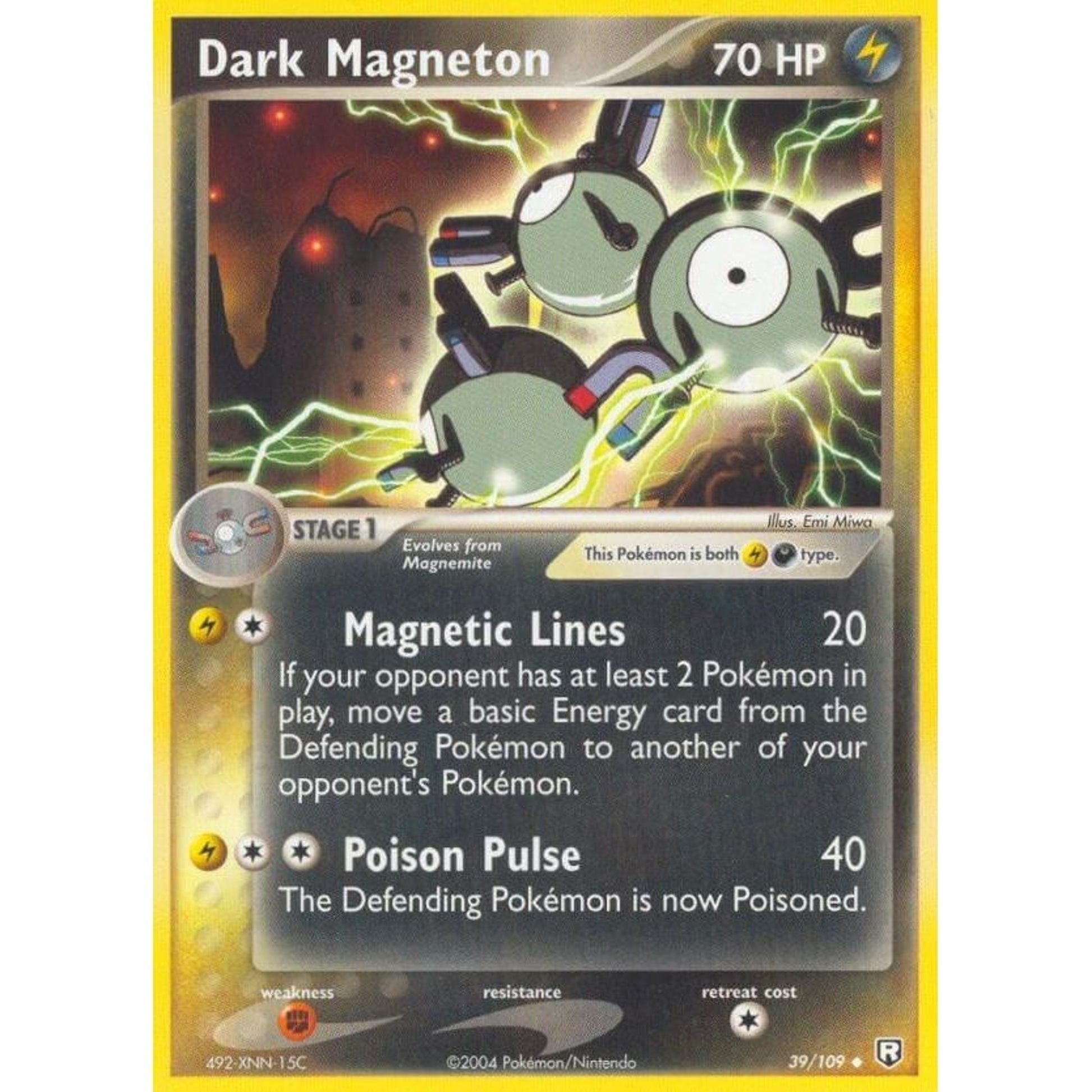Image for Dark Magneton (39/109) (RR) - Pokemon