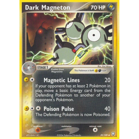 Image for Dark Magneton (39/109) (RR) - Pokemon