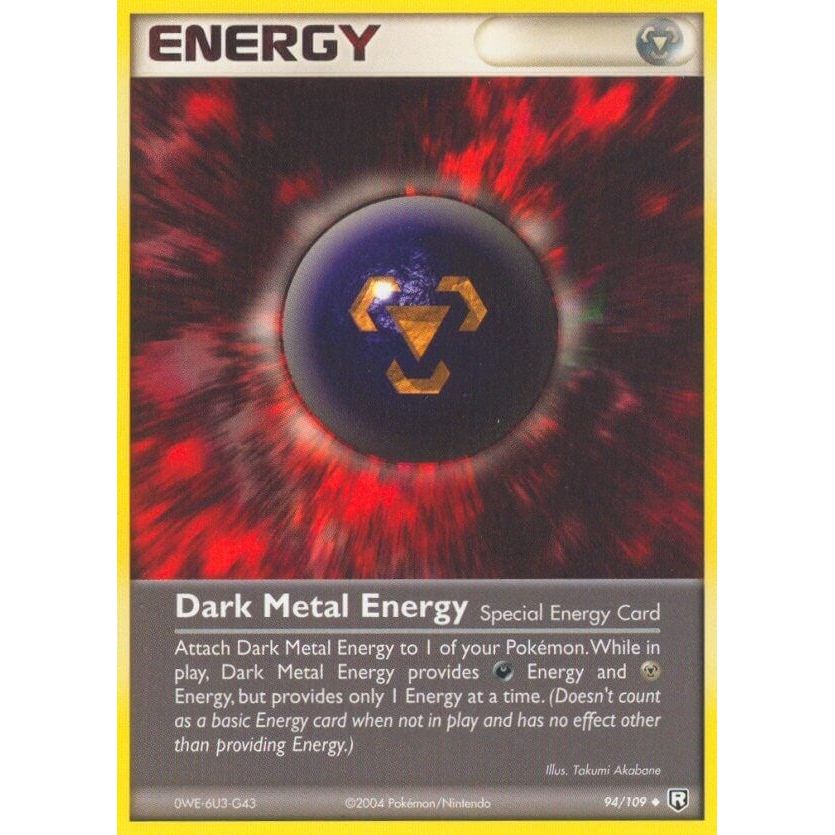 Image for Dark Metal Energy (94/109) (RR) - Pokemon