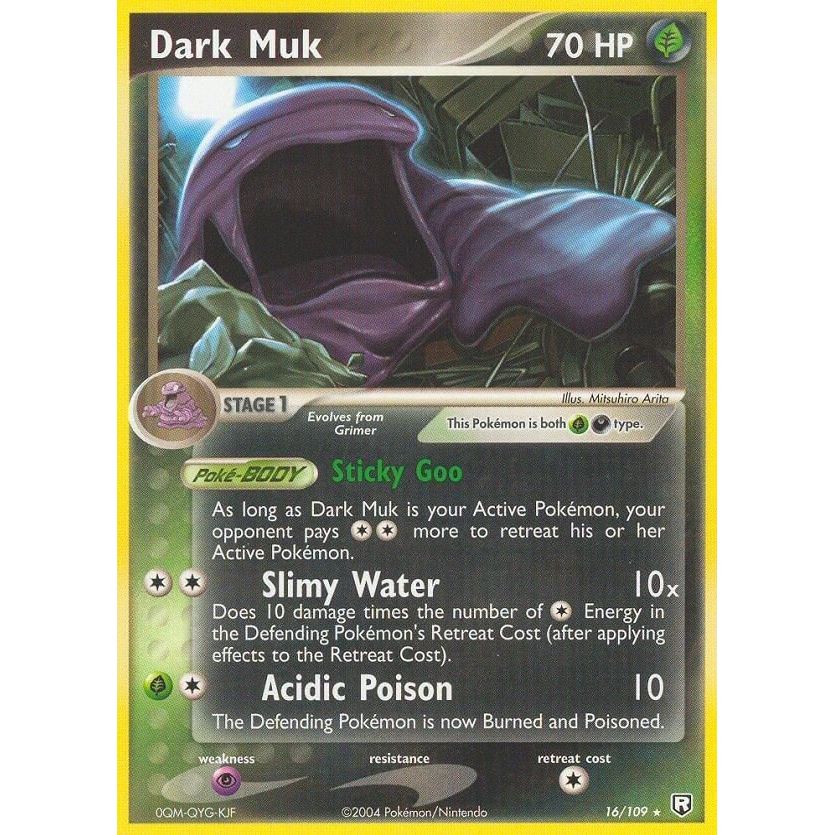 Image for Dark Muk (16/109) (RR) - Pokemon