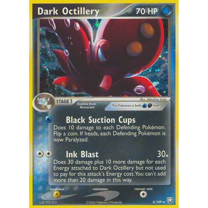 Image for Dark Octillery (8/109) (RR) - Pokemon