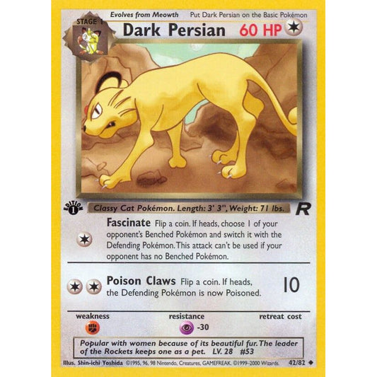 Image for Dark Persian (42/82) (TR) - Pokemon