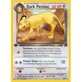 Dark Persian Pokemon