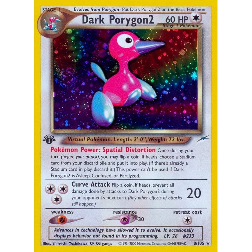 Image for Dark Porygon2 (008/105) (N4) - Pokemon