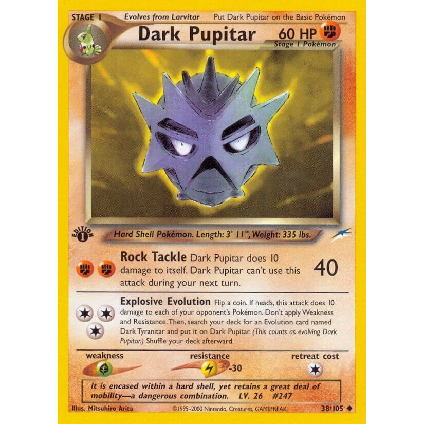 Image for Dark Pupitar (038/105) (N4) - Pokemon
