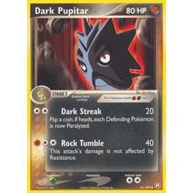 Dark Pupitar - 041/109 Pokemon