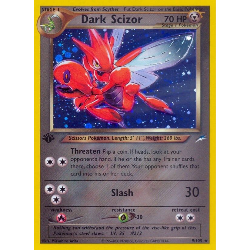 Image for Dark Scizor (009/105) (N4) - Pokemon