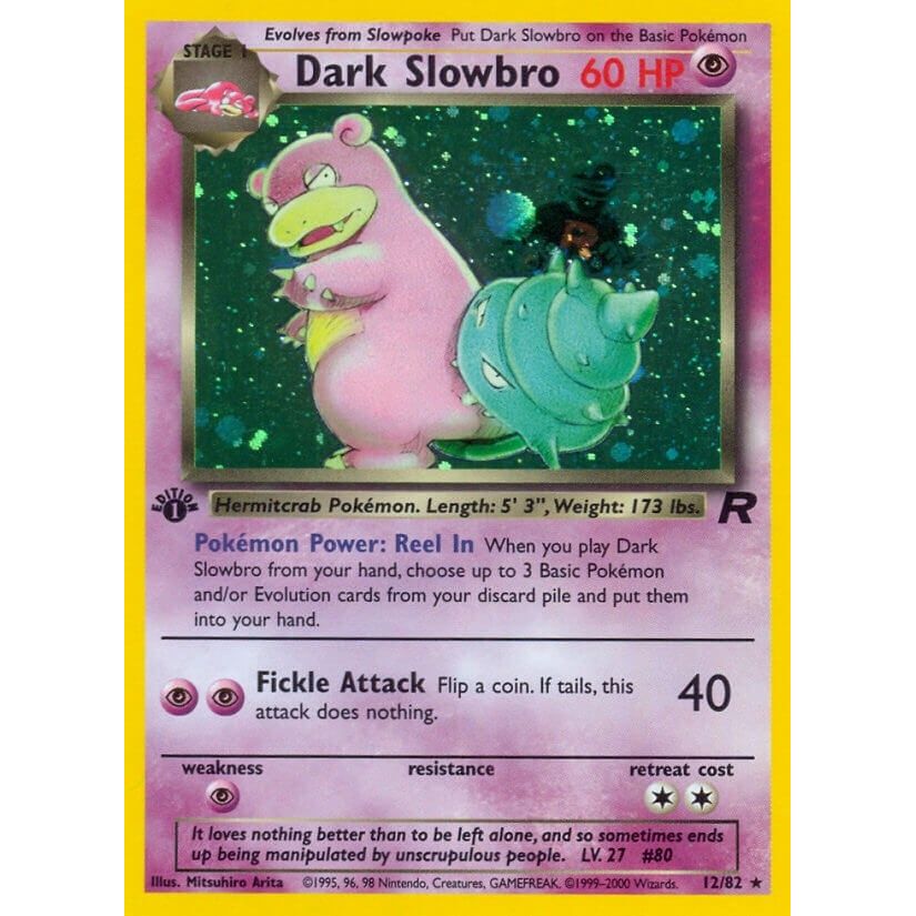 Image for Dark Slowbro (12) (12/82) (TR) - Pokemon