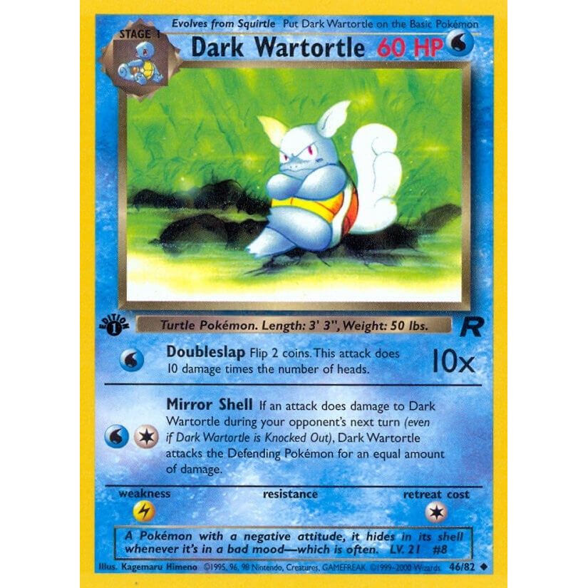 Image for Dark Wartortle (46/82) (TR) - Pokemon