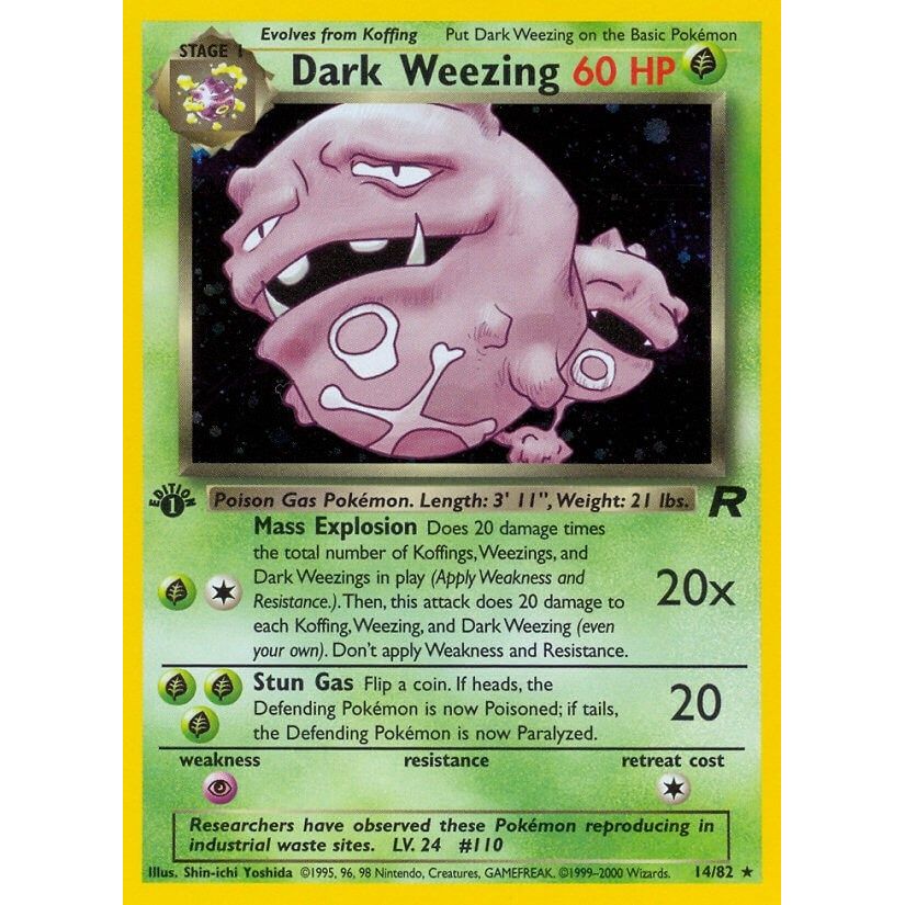 Image for Dark Weezing (14) (14/82) (TR) - Pokemon