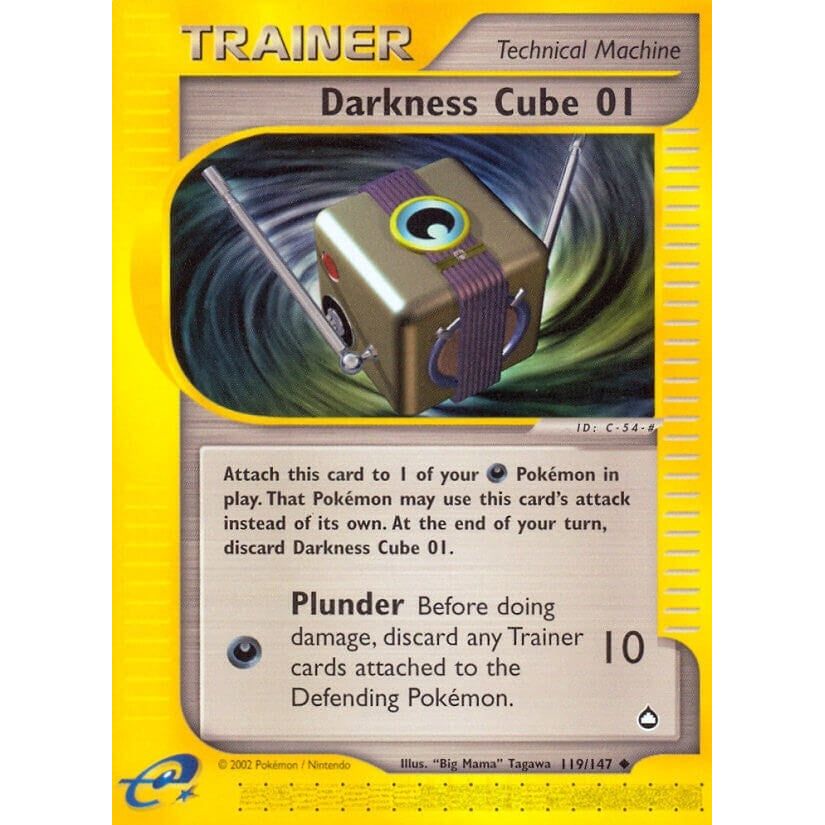Image for Darkness Cube 01 (119/147) (AQ) - Pokemon