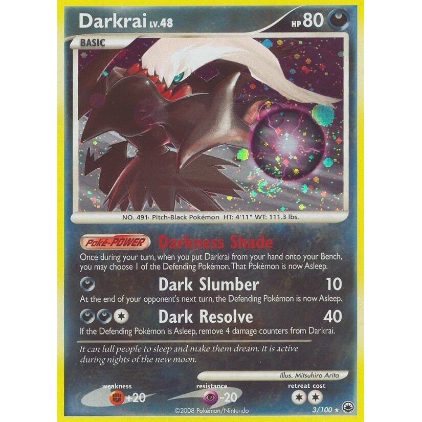 Image for Darkrai (3/100) (MD) - Pokemon