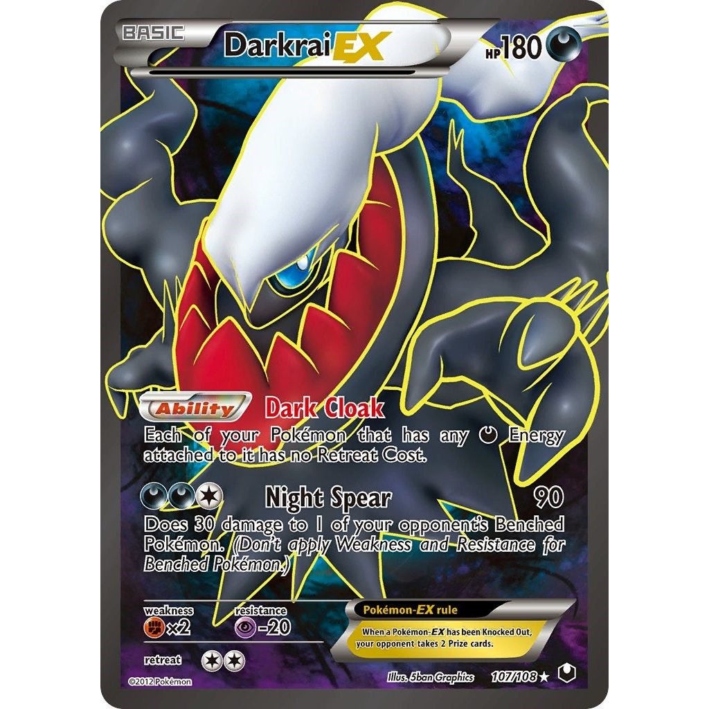 Image for Darkrai EX (107 Full Art) (107/108) (DEX) - Pokemon