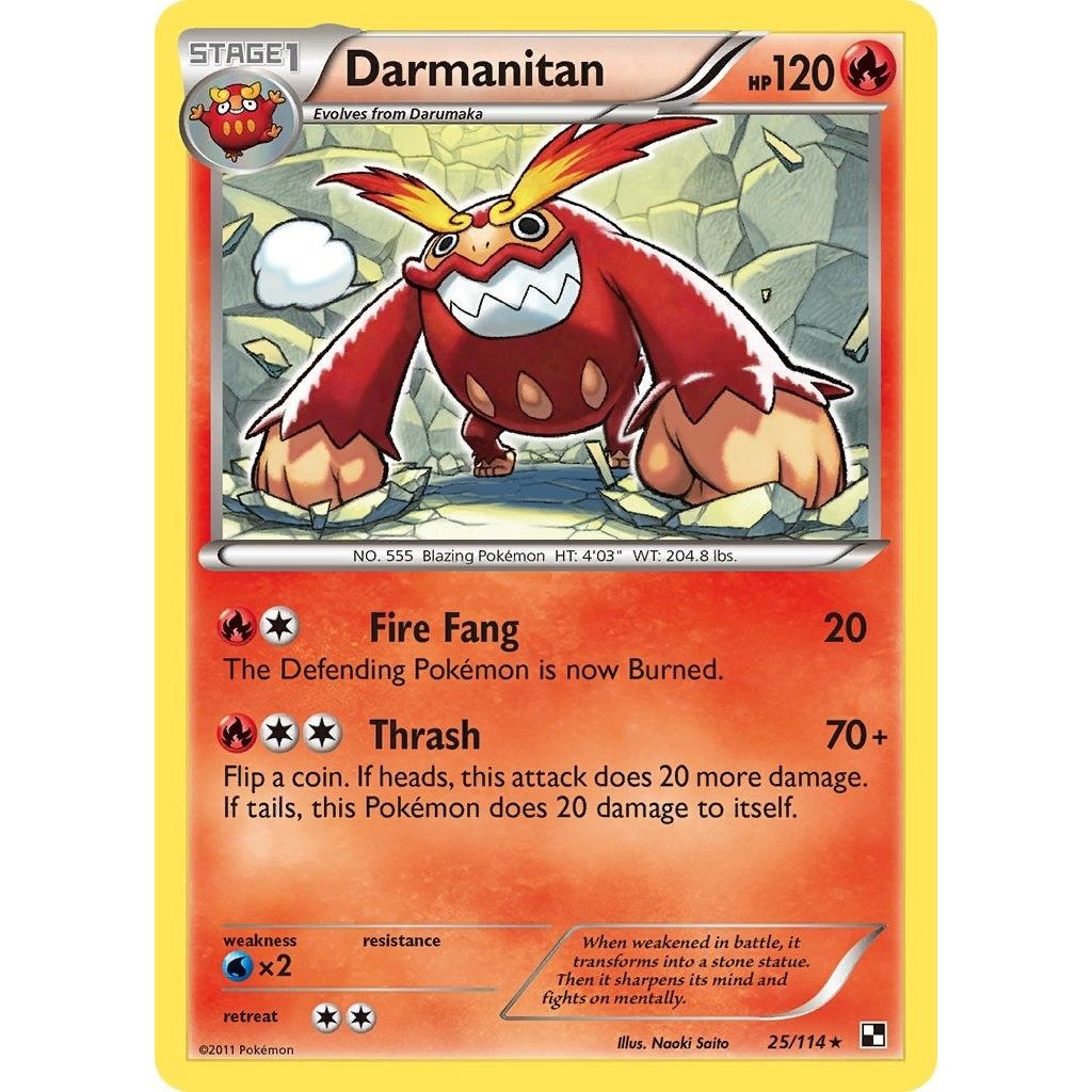Image for Darmanitan (25/114) (BLW) - Pokemon