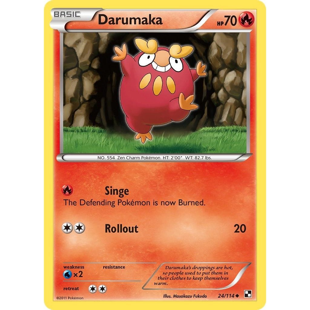 Image for Darumaka (24) (24/114) (BLW) - Pokemon